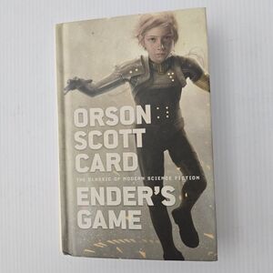 Orson Scott Card, Ender's Game Hardcover Book